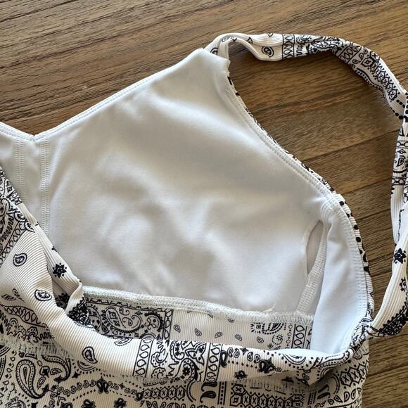 Z Supply Active Bandana Print Sports Bra - Size S - Picture 4 of 6